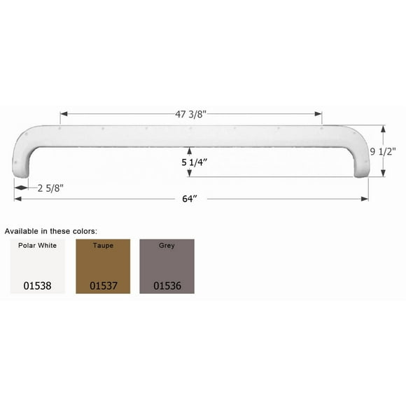 Fleetwood Garde-Boue Fs730pw