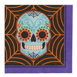 Day of the Dead Lunch Napkins Set (Available in a pack of 36)