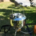thumbnail image 3 of Camping al aire libre Kettle acero inoxidable hervidor de hervidería multifunción kettle al aire libre kettle, 3 of 7
