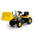 thumbnail image 1 of DOLU Kids Pedal Tractor and Excavator Ride On Toy with Adjusting Seat, Ages 3+, 1 of 9