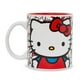 thumbnail image 1 of Taza Sanrio Hello Kitty Allover Faces de cerámica, 600 ml, sin BPA, 1 of 7