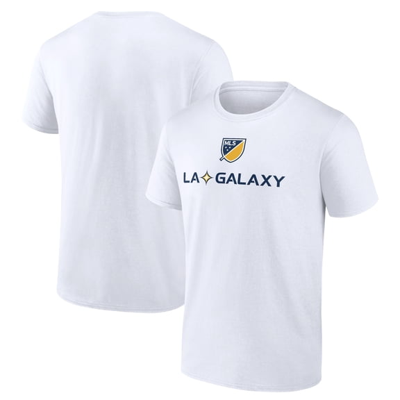 Men's White LA Galaxy Shielded T-Shirt