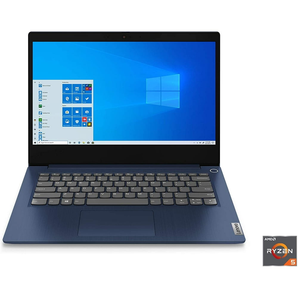 Lenovo IdeaPad 3 14" Laptop, 14.0" FHD Display, AMD Ryzen 5 3500U Processor, 8GB DDR4 RAM, 256GB SSD - Abyss Blue