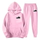 thumbnail image 3 of WILLBEST Sudaderas para Hombre, Conjunto De Sudadera con Capucha Deportiva De Manga Larga con Estampado De Letras Informal A La Moda para Otoño e Invierno para Hombre y Mujer XGrande, 3 of 3