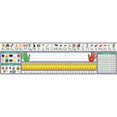 thumbnail image 1 of North Star Teacher Resources Traditional Manuscript Canadian Desk Plates, Assorted Sizes, Multicolor, 3 Pack, 1 of 1