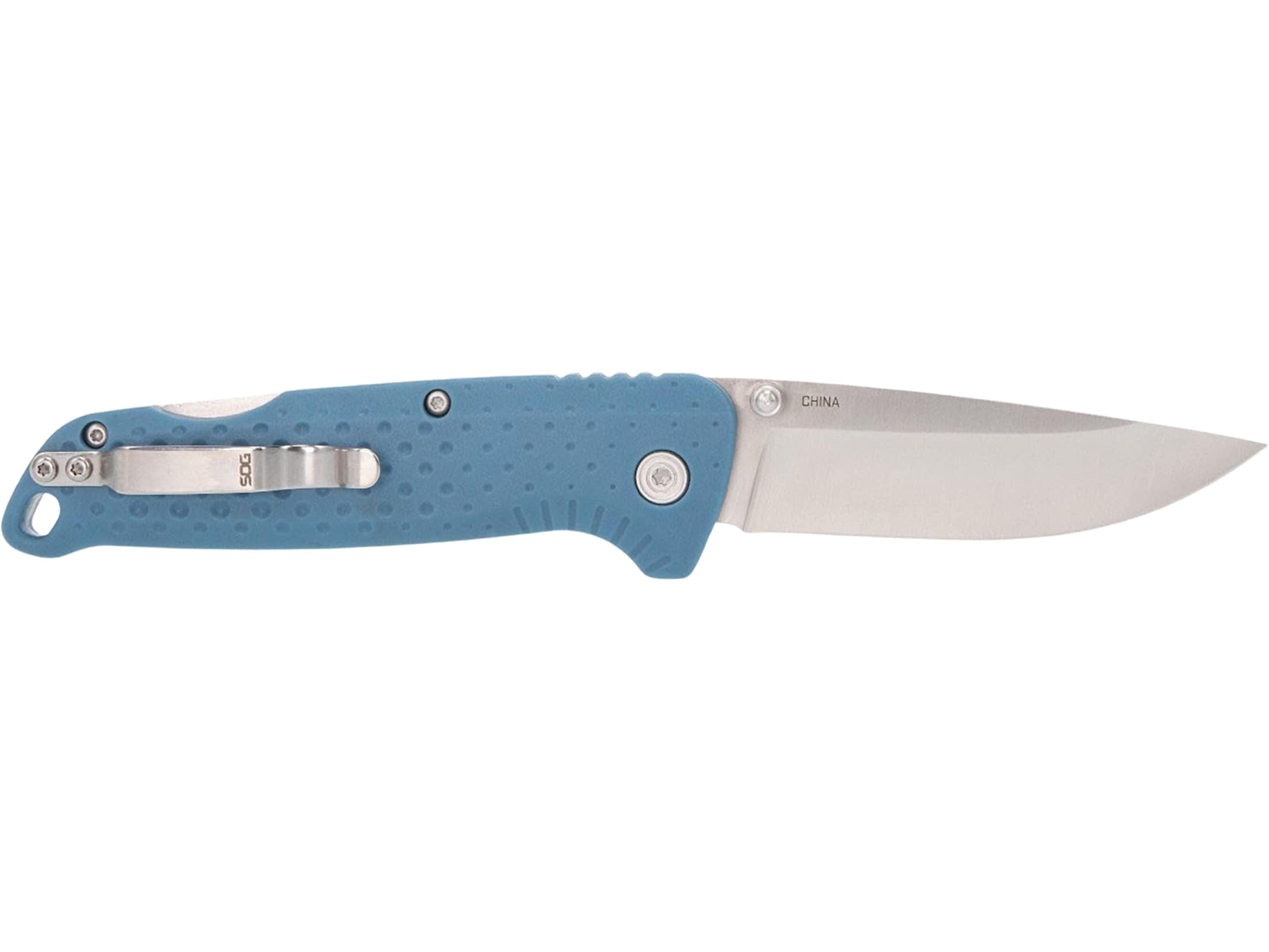 SOG Adventurer LB - Folding Knife 3" Blade - Nordic Blue/Satin