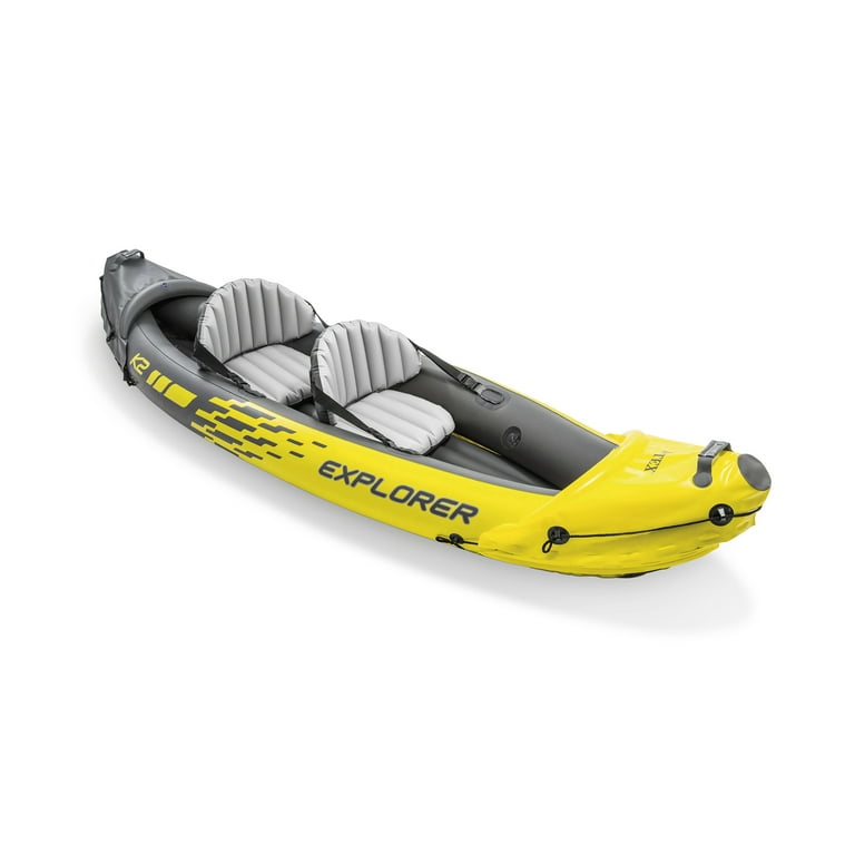 Intex Explorer K2 2-Person Inflatable Kayak Set for Adults with 