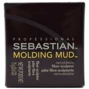 Sebastian Professional Volumizing Texturizing Remoldable Fiber Sculptor Hair Styling & Molding Mud, 2.6 oz, Travel Size