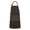 Black Christmas Cherry, variant on Black Christmas Car and Santa Apron-Garden Aprons for Women with Pockets-Cotton Linen Waterproof Kitchen Cooking Gardening Aprons Adjustable for Kitchen,Cooking,BBQ and Salon 32"x27"