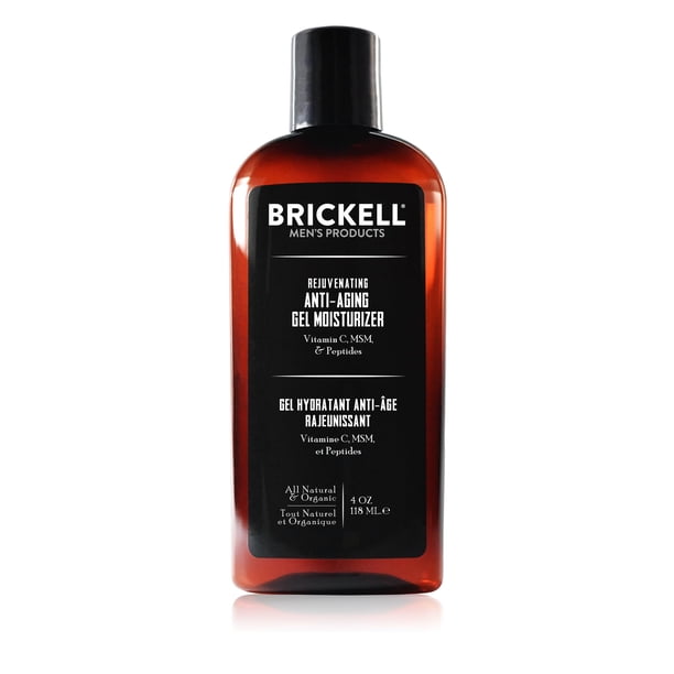 Hidratante Brickell Men, gel rejuvenecedor y antienvejecimiento, 120 ml