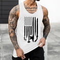 thumbnail image 4 of Eashery Vest T Shirt Men Sweaty Tops Summer Casual Vests for Men White X-Large, 4 of 5