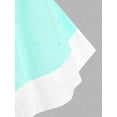 thumbnail image 4 of Camiseta Swing Talla Extra Color Bloque Rosegal  Camisetas tallas grandes, 4 of 5