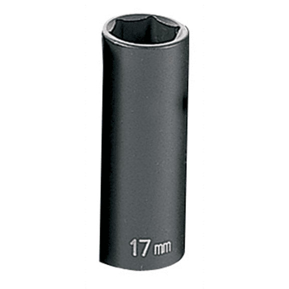 Grey Pneumatic 3/8" Drive x 17mm Deep Socket