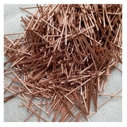1 Piece Of Red Copper Round Bar, Diameter: 8mm, Length: 500mm