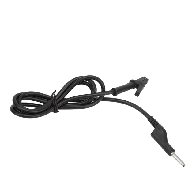 Cable de pinza de cocodrilo, cable de pinza de cocodrilo de silicona Un cable de pinza de cocodrilo Cable de pinza de cocodrilo máxima comodidad