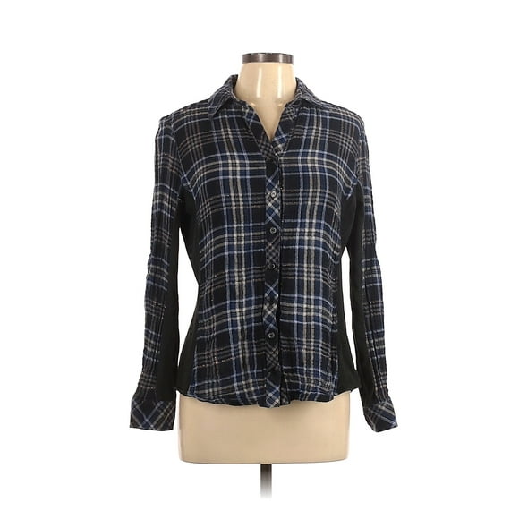 Pre-Owned Finley Women's Size L Long Sleeve Button-Down Shirt