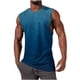 thumbnail image 1 of Hombres Moda Casual Impresión Suéter Cuello Redondo Tanque Deportivo, 1 of 3