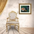 thumbnail image 3 of Suzanne Valadon 23x20 Gold Ornate Framed and Double Matted Museum Art Print Titled - Still Life with Fruit and Glass (1910), 3 of 4
