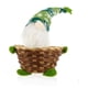 thumbnail image 2 of Christmas Rattan Fruit Basket Candy Basket Faceless Doll Doll Head Christmas Items Home Table Utensils, 2 of 5
