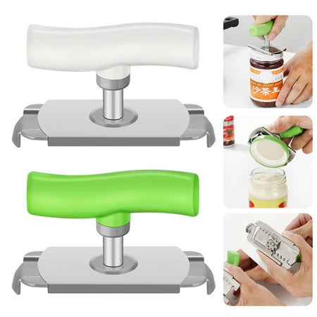 

tasrioml Stainless Steel Bottle Opener Adjustable Labor-saving Jar Lid Opener for Weak Hands Universal Bottle Cap Remover for Kitchen Bars Restaurants