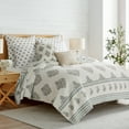 thumbnail image 3 of Levtex Home - Kamira Spa - Decorative Pillow (18x14in.) - Tassel Embroidered - Cream and Taupe, 3 of 3