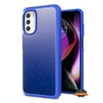 thumbnail image 3 of For Apple iPhone 14 Plus /6.7" Gradient Glitter Bling Hybrid Shockproof Protection TPU Frame and Hard PC Back Slim Fit Phone Case Cover by Xpression - Blue, 3 of 8