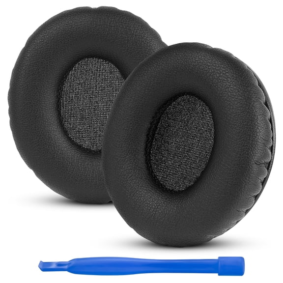 Linkidea Replacement Ear Pads Compatible with Solo HD Headphones Ear Cushions ( Protein Leather/ Black)