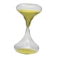 thumbnail image 2 of Reloj de arena con temporizador, reloj de arena, decoración artesanal, 30 minutos, temporizador de reloj de arena con gotas de cristal, reloj de arena Amarillo, 2 of 9