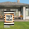 thumbnail image 3 of AMHNF Trick or Treat Halloween Linen Garden Flag for Halloween Home Outdoor Garden Yard Decor 12x18 inch, 3 of 5