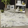 Safavieh Water Color Collection WTC696A Ivory and Grey Area Rug, 4' x 6'