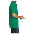 thumbnail image 3 of Yellow Rooster Men's Core Blend Jersey Knit Polo Kelly 2XL, 3 of 6