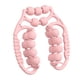 thumbnail image 5 of Rodillo de masaje de 21 ruedas para ejercicios de brazos, manual, para deportes en interiores Rosa, 5 of 8