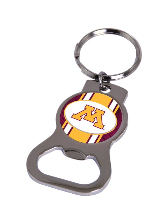Fashion Ncaa Univ. Of Minnesota Bottle Opener Key Ring By Rico Industries (1.5 X 3.75) Made In China gc6431