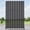 Black, variant on MAYEERTY 72*47" Outdoor Black Metal Privacy Panel Screen for Patio, Rect Grid Pattern