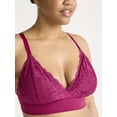 thumbnail image 4 of Joyspun Women's Micro and Lace Bralette, Sizes S-3XL, 4 of 4
