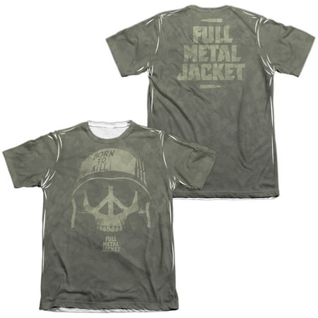 Full Metal Jacket - War For Peace (Front/Back Print) - Short Sleeve Shirt -