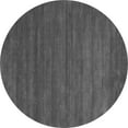 thumbnail image 1 of Ahgly Company Indoor Round Abstract Gray Contemporary Area Rugs, 7' Round, 1 of 1