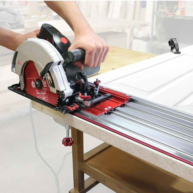 Universal plunge saw guide on sale rail
