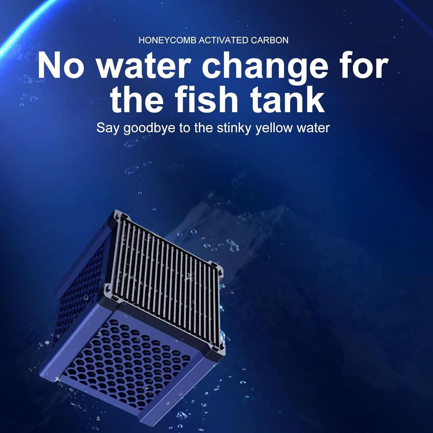 Eco Water Trough Purifier Cube, Horse Water Trough Purifier Cube, Fish Tank Water Purifier Cube, Aquarium Cube Filter, Activated Carbon Livestock Water Purifier Cube for Ponds 3PCS Clearance!