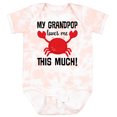 thumbnail image 3 of Inktastic My Grandpop Loves Me Crab Boys or Girls Baby Bodysuit, 3 of 5