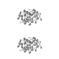 thumbnail image 1 of ZheElen Earring Stud Base Multi Stainless Handmade Popular Ear Pins Setting Daily DIY Jewelry Making Tool Beach Supplies Steel Color 4mm 2Set, 1 of 6