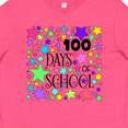 thumbnail image 4 of Inktastic 100 Days of School Pastel Stars Youth T-Shirt, 4 of 5