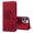 Red, variant on ELEHOLD Case for iPhone 13 Pro Max, Premium PU Leather Wallet Flip Case Folio Cover with Card Holder Kickstand,Red