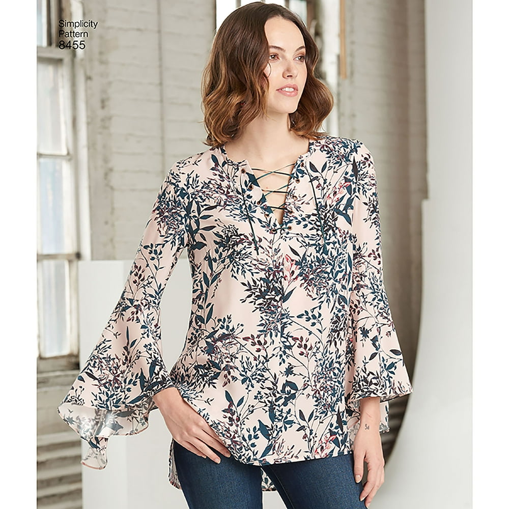Simplicity Misses' Size 1220 Blouses Pattern, 1 Each