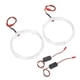 thumbnail image 3 of Led Halo Rings, Waterproof  LED Angel Eyes Multipurpose 9-36V 5W Cool Design 2 Pieces Decorative   For Car DRL Driving Lamps  ANGGREK LED Angel Eyes, 3 of 8