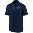 thumbnail image 2 of Men's Fanatics Branded Navy St. Louis Blues Authentic Pro Locker Room Polo, 2 of 3