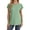 Mint Green, variant on Aloohaidyvio Casual Summer Short Sleeve Soft Loose T Shirt Basic Tees Tops for Women