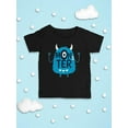 thumbnail image 3 of Fun Monster With One Eye T-Shirt Infant -Image by Shutterstock,  12 Months, 3 of 4