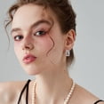 thumbnail image 3 of Alexcraft Gold Hoop Earrings for Women 14k Gold Plated and Silver Post Hammered Huggie Earrings for Women Wide Thick Hypoallergenic Lightweight Hoop Large Earrings, 3 of 8
