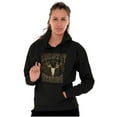 thumbnail image 4 of Country Western Born N Raised Skull Hoodie Sweatshirt Women Men Brisco Brands S, 4 of 6